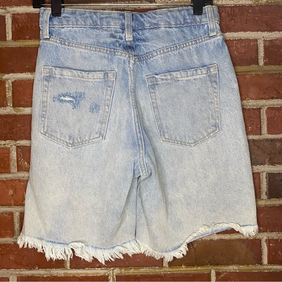 Wild Fable, Button Fly High Rise Bermuda Short - Size 0 - Picture 6 of 10